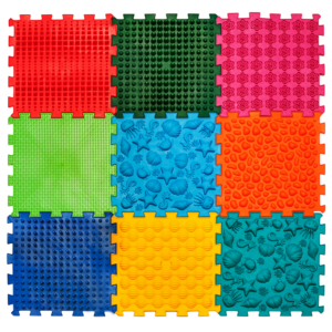 Senzorický chodník pre deti Ortek "Puzzle Morské" 9 modulov